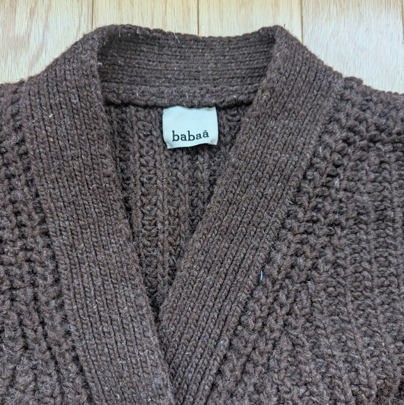 Babaa Cardigan no. 19 Earth - Picture 3 of 7